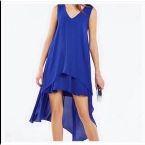 BCBGMAXAZRIA Kaira Asymmetrical Hi-Lo Dress